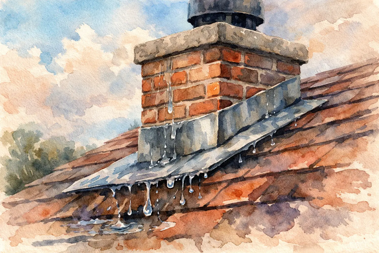 Chimney Flashing Repair Guide for Leaks
