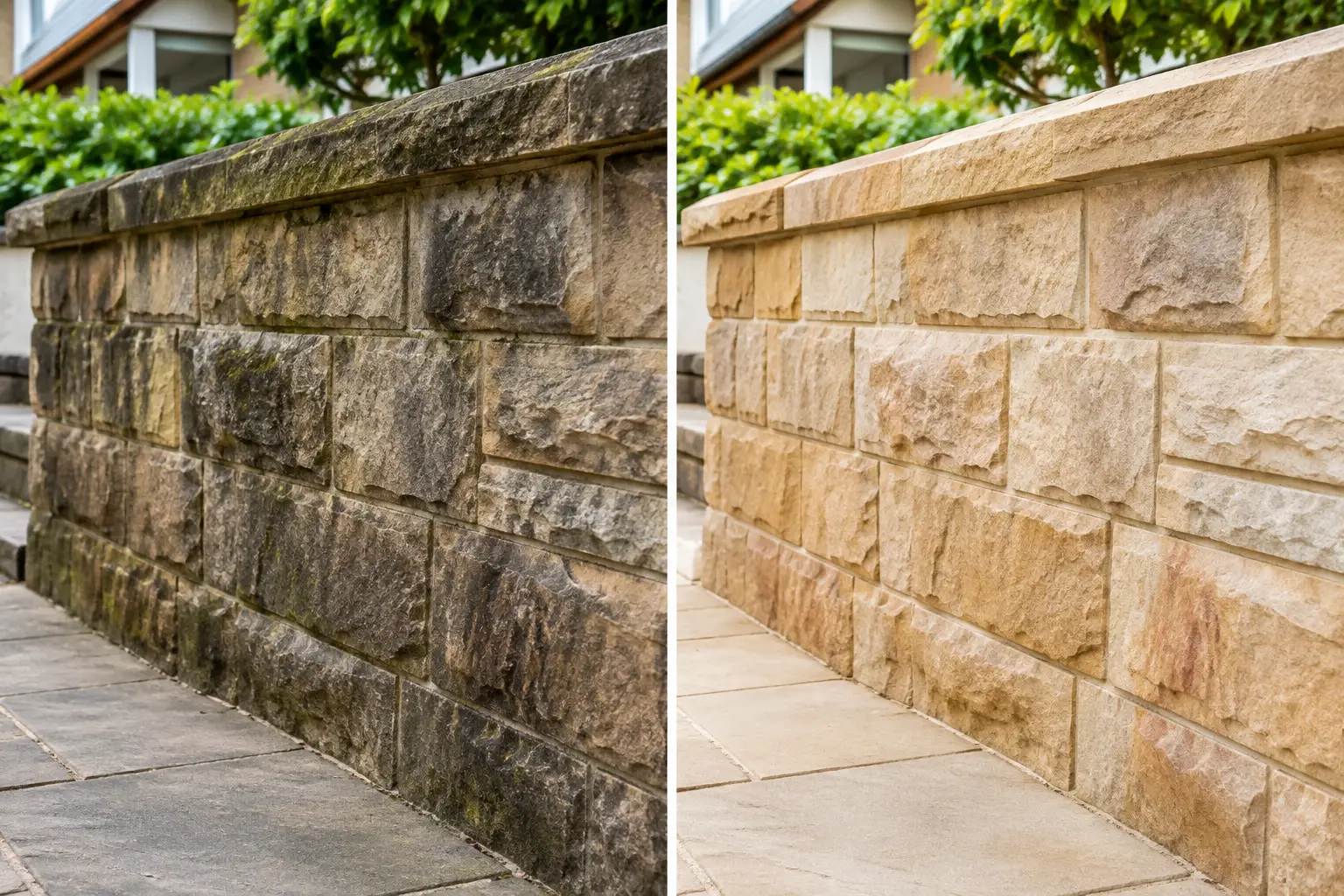 Sandstone Restoration Before After Results