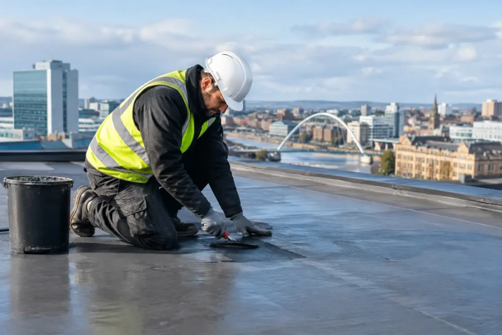 Commercial Roof Repair Case Study in Glasgow